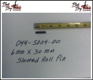 6MM X 30MM Roll Pin Plain - Bad Boy Part # 044-5004-00