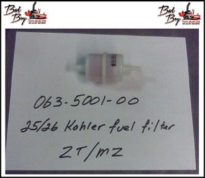 25/26 HP Koh Fuel Filter ZT/MZ - Bad Boy Part # 063-5001-00