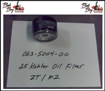 25 HP Kohler Oil Filter ZT/MZ - Bad Boy Part # 063-5004-00