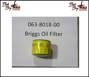 Oil Filter for Briggs and Kawasaki FS730V - Bad Boy Part # 063-8018-00