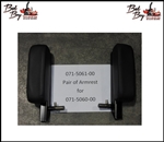 Pair of Armrest - Bad Boy Part# 071-5061-00