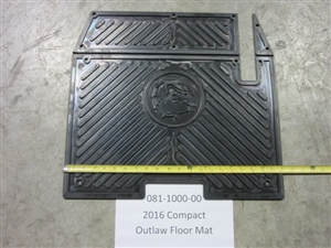 2016 Compact Outlaw Floor Mat - Bad Boy Part# 081-1000-00