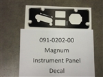 Magnum Instrument Panel Decal - Bad Boy Part # 091-0202-00