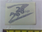 091-3047-00 28hp Z Pro-Series Decal