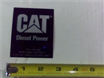 091-5402-00 Cat Powered Decal