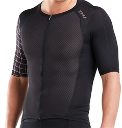 2XU Men's Compression Sleeved Tri Top