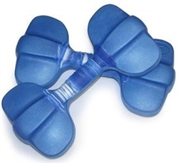 Aqua Sphere Dumbbells, Pair, Blue