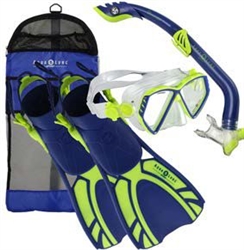 Aqua Lung Kids' 4-Piece Snorkel Set