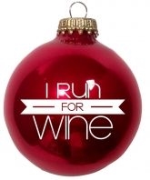 Run for Wine Ornament