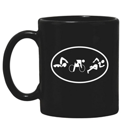 Triathlon Figures Mug