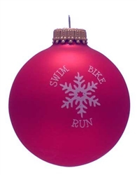 Triathlon Ornament