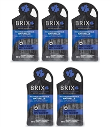 Brix Maple Syrup with Blueberry Energy Gel, Single