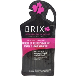 Brix Maple Syrup Energy Gel with Salt