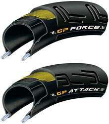 Continental Grand Prix Attack/Force Tire Set