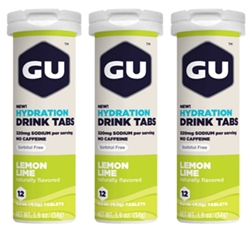 GU Brew Electrolyte Tablets, 3-Pack