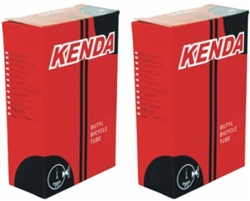 Kenda Butyl Road Tube, 48mm Presta Valve, 2-Pack