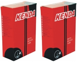 Kenda Butyl Road Tube, 60mm Presta Valve, 2-Pack