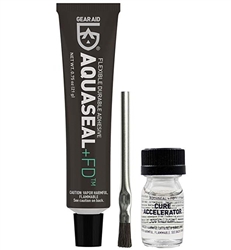 McNett Aquaseal Repair Adhesive 3/4oz with Cotol