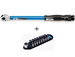 Park Tool TW-6 Torque Wrench & SBS-1 Bit Set Package