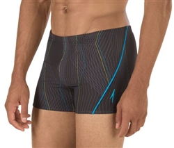 Speedo Laser Lines Square Leg Swim Trunk