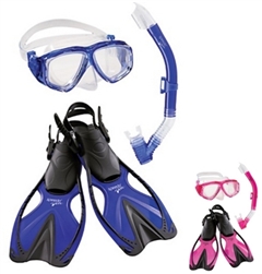 Speedo Jr. Adventure Mask/Snorkel/Fin Set