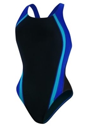 Speedo Quark Splice Pulse Back Swimsuit