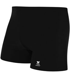 TYR Durafast Square Leg Swimsuit, Black