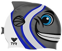 TYR Kid's Charactyer Happy Fish Swim Cap