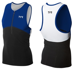 TYR Men's Carbon Tri Tank, TKMBZ6A