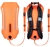 Zone3 Recycled 2 LED Light 28L Backpack Buoy, Orange