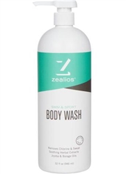 Zealios Swim & Sport Body Wash, 32 oz. with Pump