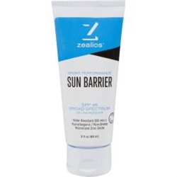 Zealios Sun Barrier SPF 45, 3 oz