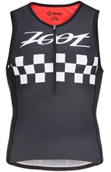 Zoot Men's Tri Cali Tank, Black Checker