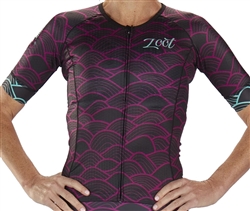 Zoot Women's LTD Tri SS Aero Jersey - Aloha