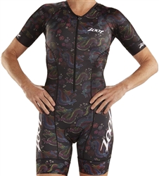 ZOOT Women's LTD TRI SS Aero Racesuit, Tokyo - Embroidery