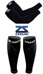 Zensah Compression Arm + Leg Sleeves Package