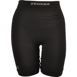 Zensah Unisex High Compression Shorts, Black