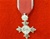 Sterling Silver MBE Miniature Medal