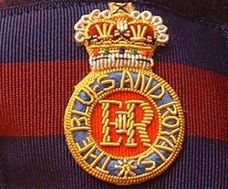 King`s Regiment Side Cap Badge ( KR Officers Beret Badge )