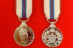 Silver Jubilee Miniature Medal