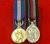 Court Mounted Queens Golden Jubilee & VRSM Long Service and Good Conduct Miniature Medals