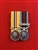 Court Mounted OP Telic OSM Afghanistan Miniature Medals