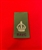 High Quality RAVC Royal Army Veterinary Corps WO2 New King's Crown Olive Green Combat Rank Slide.