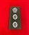 High Quality Foot Guards Officer Colonel Rank New King's Crown Olive Green Combat Rank Slide