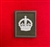 High Quality UBAC'S PCS King's Crown WO2  Olive Ivory Thread Hook and Loop Backing Combat Rank Patch