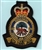 RAF 230 SQN Embroidered Crest Badge.