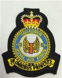 RAF SQN  Badge 1 SQD Official Crest Badge.