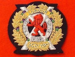 London Scottish Blazer Badge