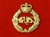 Queens Bays 2nd Dragoon Metal Cap Badge Queens Crown