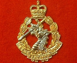 Royal Army Dental Corps Metal Cap Badge ( RADC ER 11 Cap Badge )